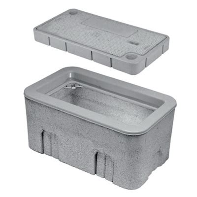 electrical box in concrete block|electrical underground plastic pull box.